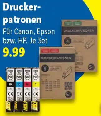 Lidl Druckerpatronen Angebot