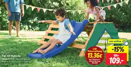 Lidl Playtive Tipi mit Rutsche Angebot