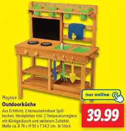 Lidl Playtive Outdoorküche Angebot