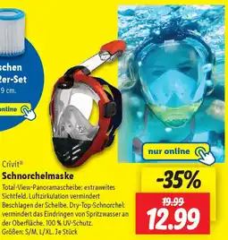 Lidl Crivit Schnorchelmaske Angebot