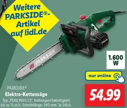 Lidl PARKSIDE Elektro-Kettensäge Angebot