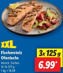 Lidl Fischerstolz Ofenlachs Angebot