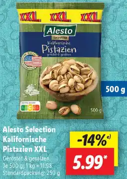 Lidl Alesto Selection Kalifornische Pistazien XXL Angebot