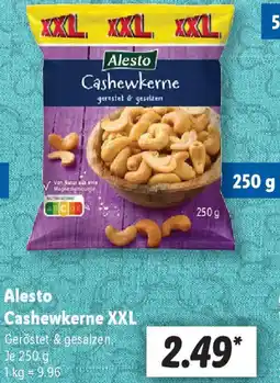 Lidl Alesto Cashewkerne XXL Angebot
