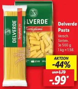 Lidl Delverde Pasta Angebot