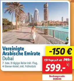 Lidl Vereinigte Arabische Emirate Dubai Angebot