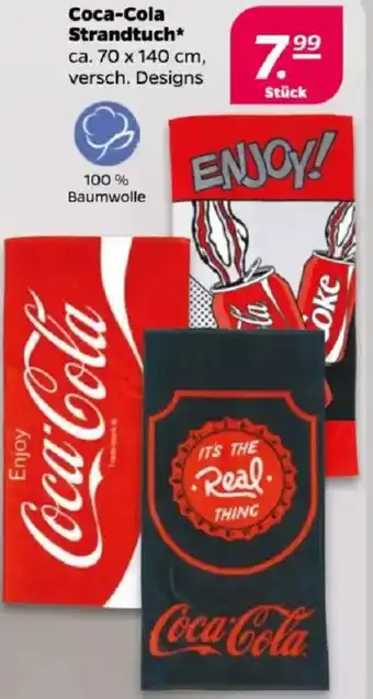 NETTO Coca-Cola Strandtuch Angebot