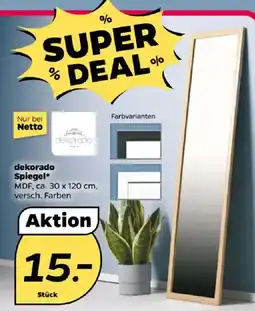 NETTO dekorado Spiegel Angebot