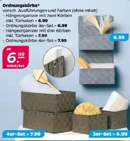 NETTO Ordnungskörbe Angebot