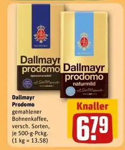 REWE Dallmayr Prodomo Angebot