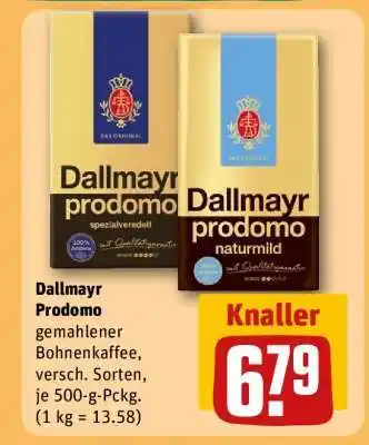REWE Dallmayr Prodomo Angebot