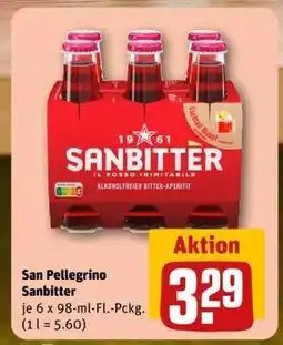 REWE SAN PELLEGRINO Sanbitter Angebot