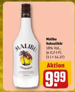 REWE MALIBU Kokoslikör Angebot