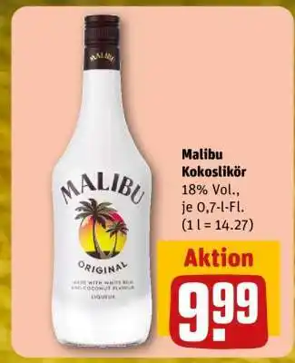 REWE MALIBU Kokoslikör Angebot