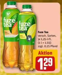 REWE Fuze Tea Angebot