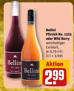 REWE Bellini Pfirsich No. 1323 oder Wild Berry Angebot