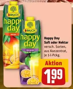 REWE Happy Day Saft oder Nektar Angebot
