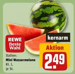 REWE Mini- Wassermelone Angebot