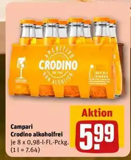 REWE Campari Crodino alkoholfrei Angebot