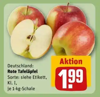 REWE Rote Tafeläpfel Angebot