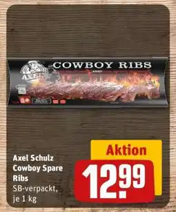 REWE Axel Schulz Cowboy Spare Ribs Angebot