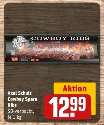 REWE Axel Schulz Cowboy Spare Ribs Angebot