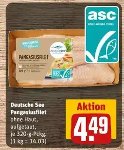 REWE Deutsche See Pangasiusfilet Angebot