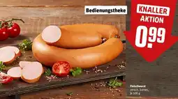 REWE Fleischwurst Angebot