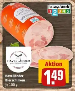 REWE Havelländer Bierschinken Angebot