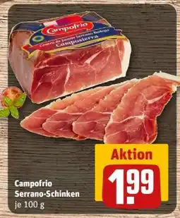 REWE Campofrio Serrano Schinken Angebot