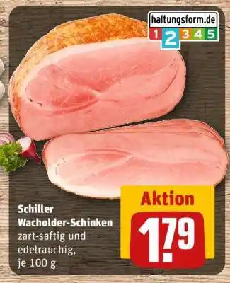 REWE Schiller Wacholder-Schinken Angebot