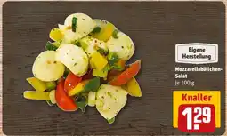REWE Mozzarellabällchen-Salat Angebot