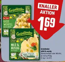 REWE Grünländer mild & nussig Angebot