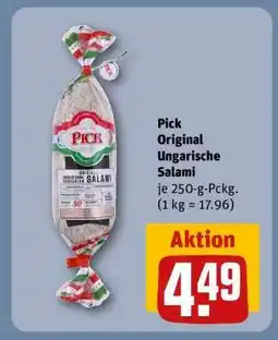 REWE Pick Original Ungarische Salami Angebot