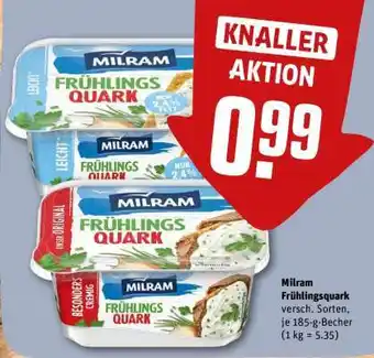REWE Milram Frühlingsquark Angebot