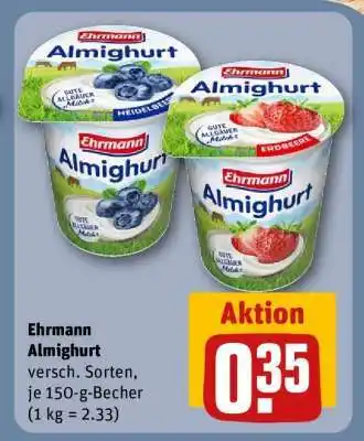 REWE EHRMANN Almighurt Angebot