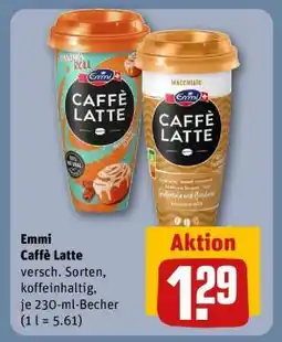 REWE Emmi Caffè Latte Angebot