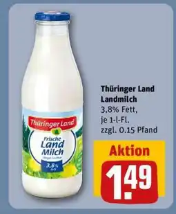 REWE Thüringer Land Landmilch Angebot
