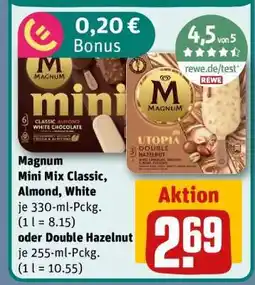REWE Magnum Mini Mix Classic, Almond, White Angebot