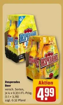 REWE Desperados Beer Angebot