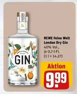 REWE REWE Feine Welt London Dry Gin Angebot