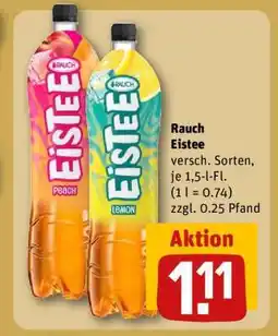 REWE RAUCH Eistee Angebot