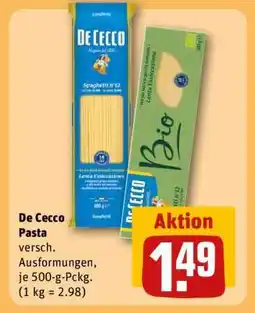 REWE De Cecco Pasta Angebot