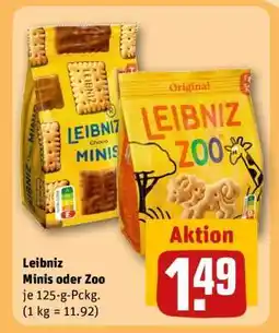 REWE Leibniz Minis oder Zoo Angebot