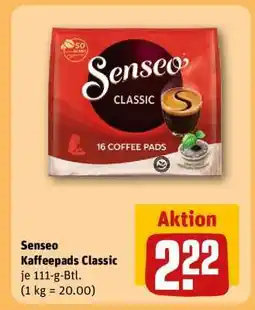 REWE Senseo Kaffeepads Classic Angebot