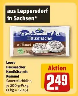 REWE Loose Hausmacher Handkäse mit Kümmel Angebot