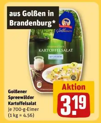 REWE Golßener Spreewälder Kartoffelsalat Angebot