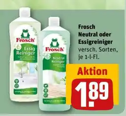 REWE Frosch Neutral oder Essigreiniger Angebot