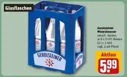 REWE Gerolsteiner Mineralwasser Angebot