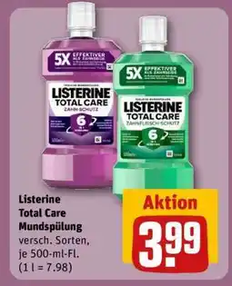 REWE Listerine Total Care Mundspülung Angebot